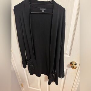 Black Beaded Women's Jacket